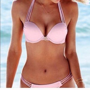 Victoria's Secret Add 2 Cups Swimsuit Mauve 34C M